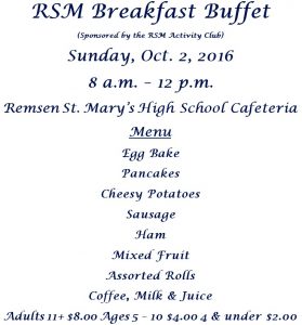 RSM Breakfast Buffet
