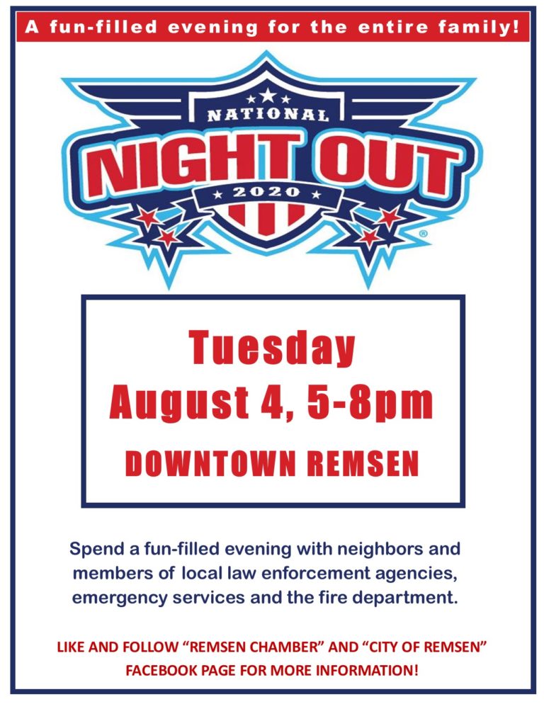 July 2020 City of Remsen, Iowa Official site