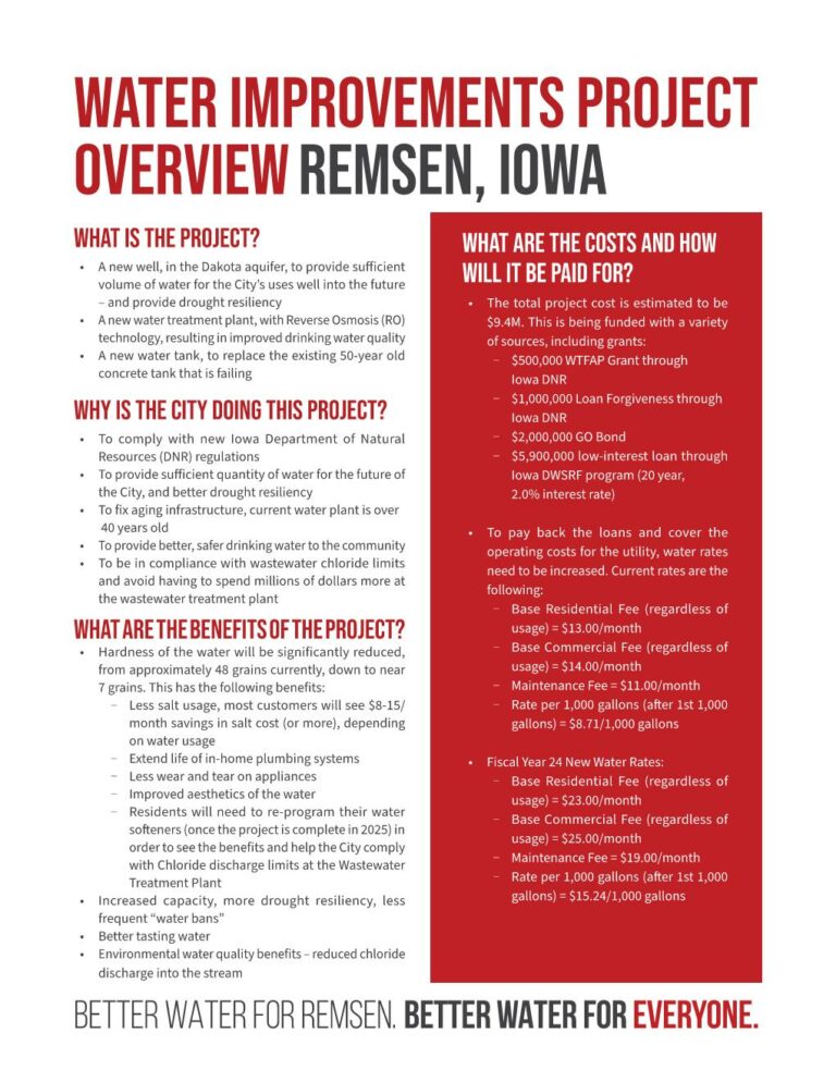 News City of Remsen, Iowa Official site