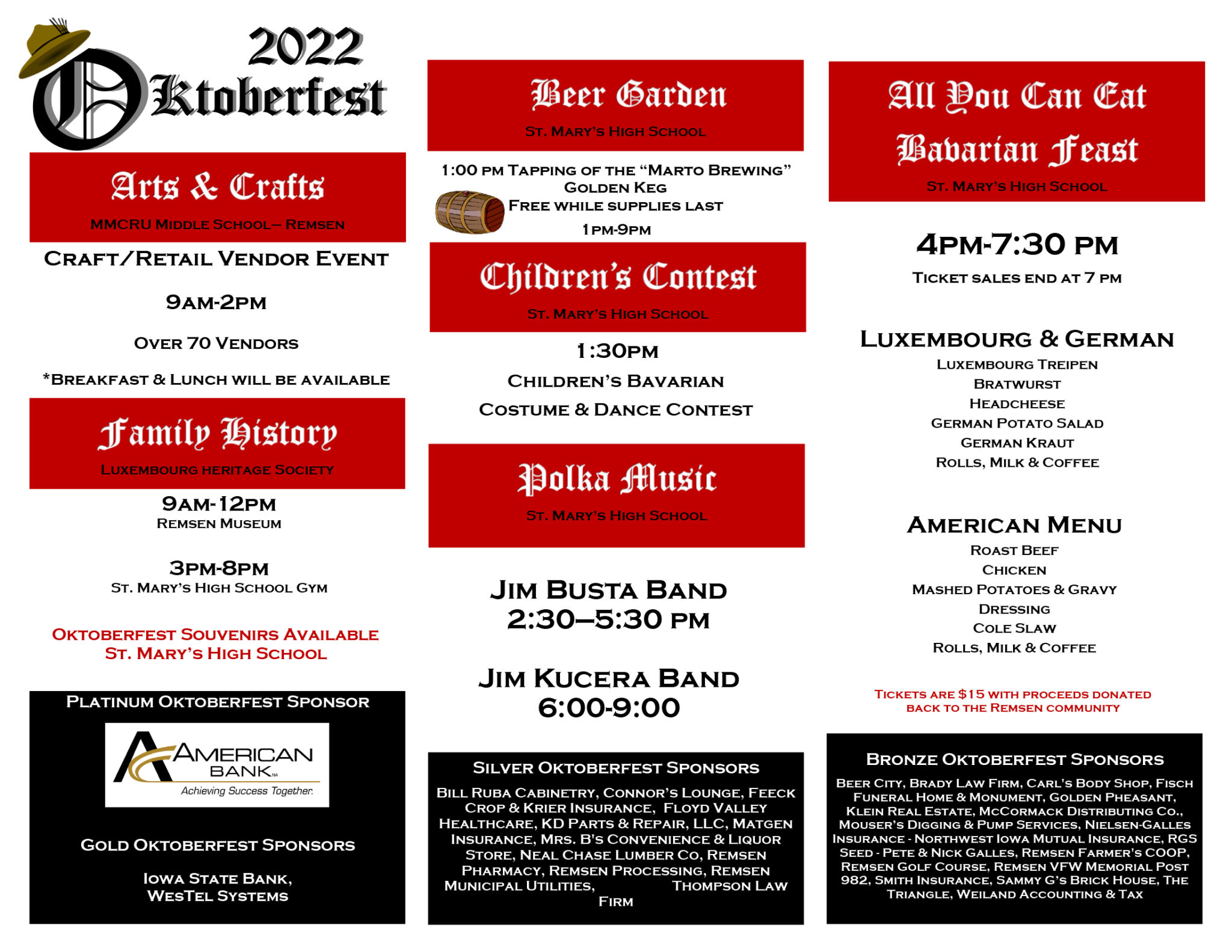 Oktoberfest City of Remsen, Iowa Official site