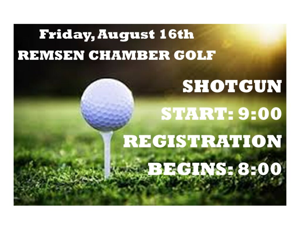 Annual Chamber Golf City of Remsen Iowa Official Website